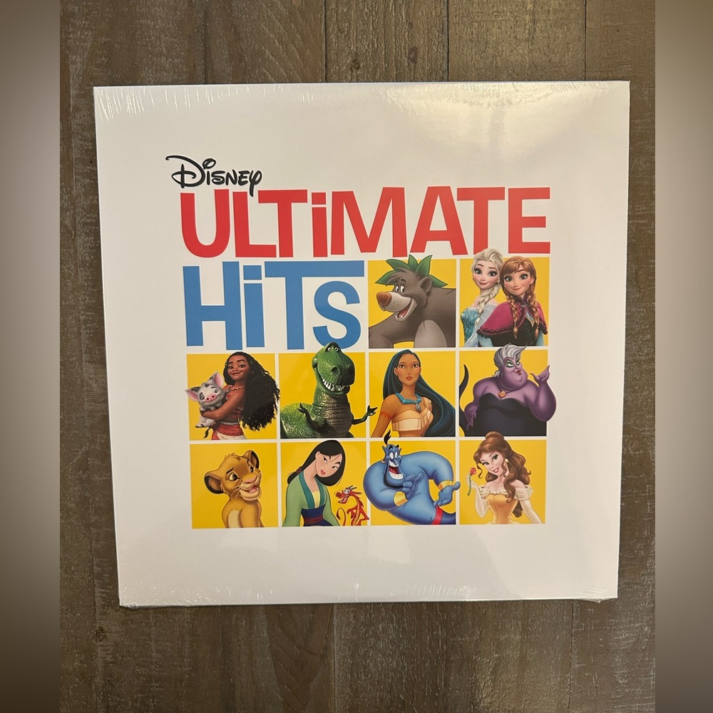 Disney Ultimate Hits Vinyl Record